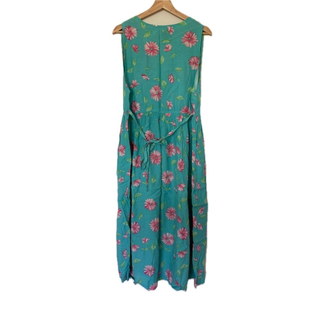 Erika Vintage Floral Print Long Dress - Picture 2 of 5